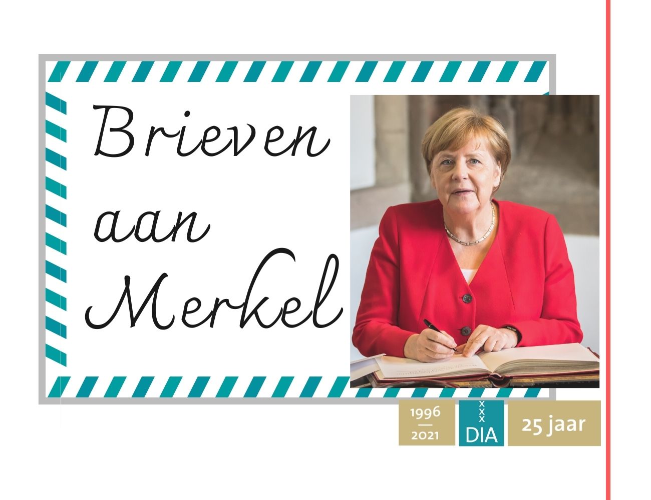 Actie: Afscheidsbrieven aan Merkel