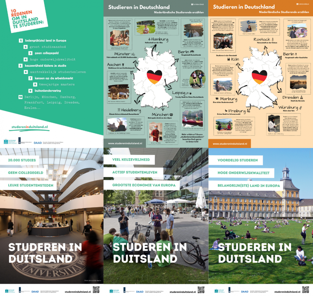 Posterbundel: Studeren in Duitsland