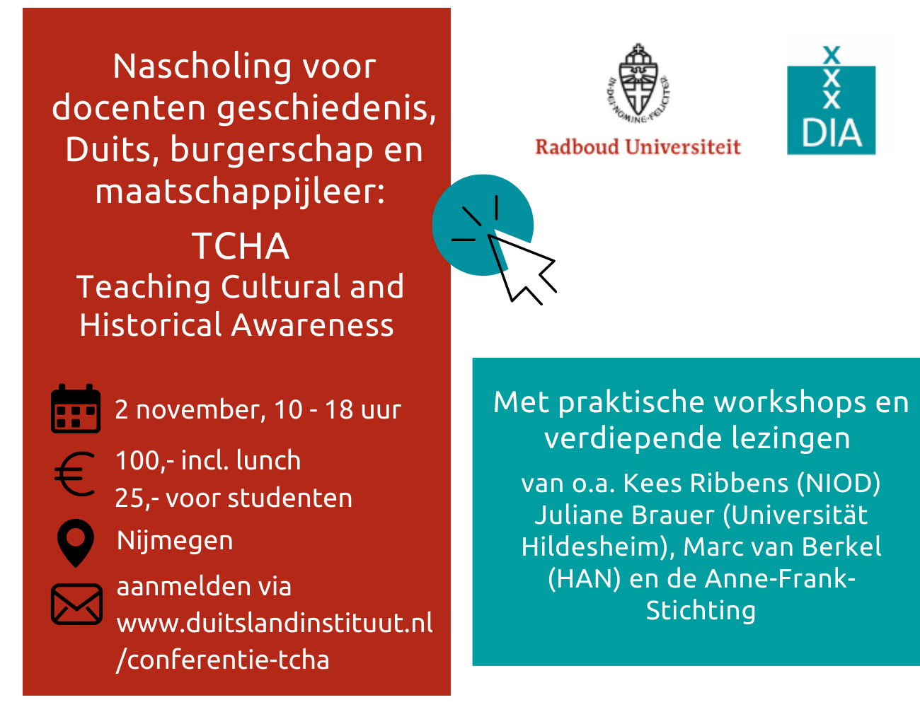 Conferentie & nascholing | Teaching Cultural and Historical Awareness (TCHA)