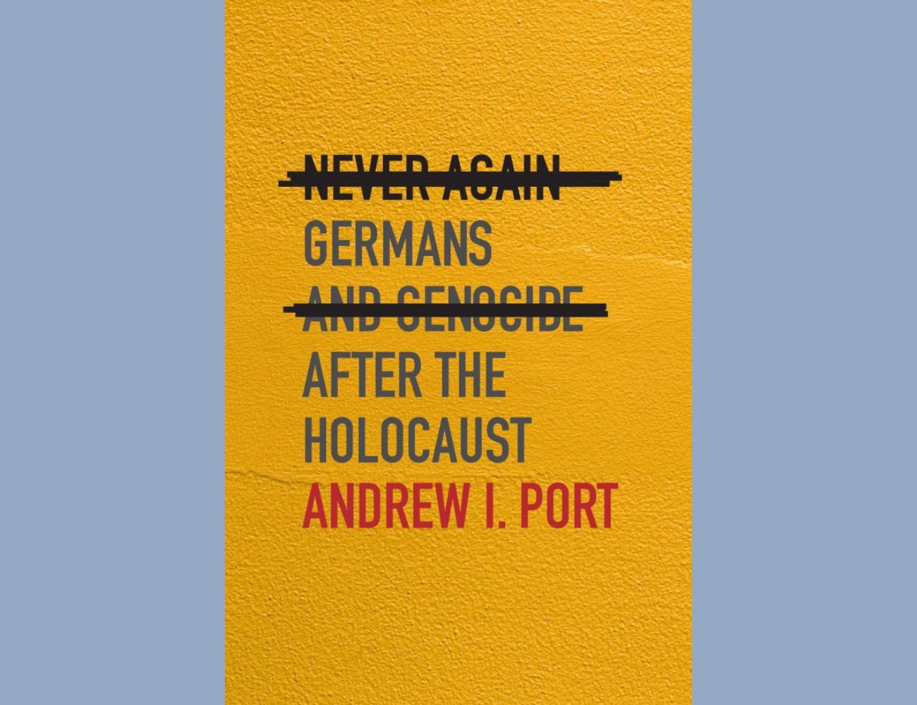 Amsterdam German Studies Lecture | Andrew I. Port