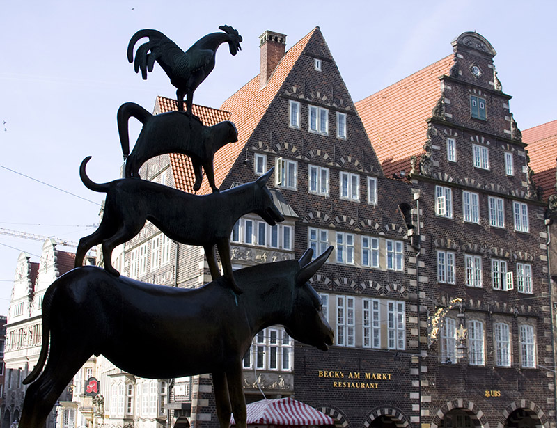Koningspaar bezoekt Bremen