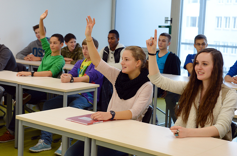 Duitse scholieren krijgen cijfer voor meedoen in de les