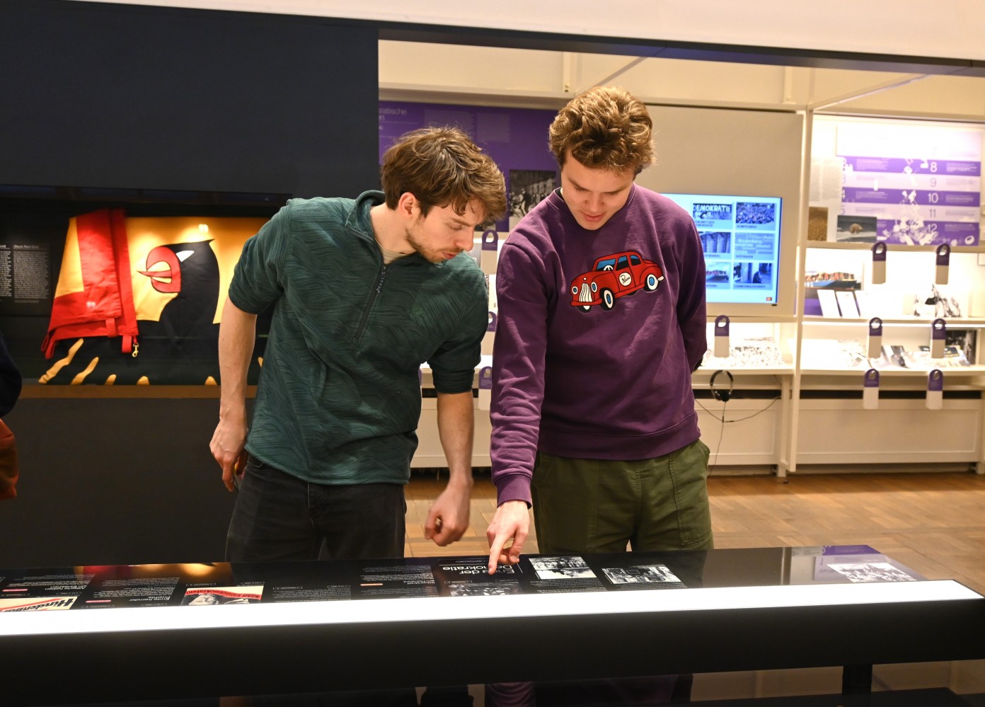 De toonstelling in het Haus der Weimarer Republik. Lynn Stroo/Duitslandweb