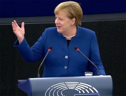 'Merkel wil in Europa resultaten zien'