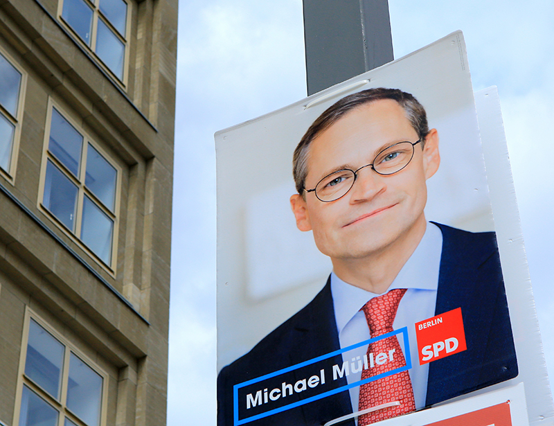 Deelstaatverkiezingen: SPD en CDU op verlies in Berlijn