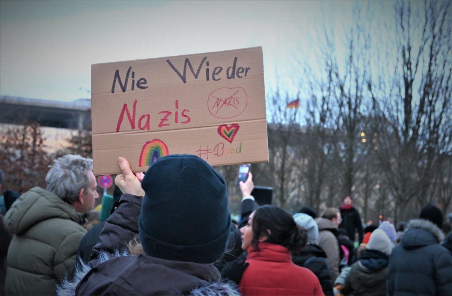 Demonstratie in Berlijn, 21 januari 2024. Foto: Lynn Stroo/Duitslandweb