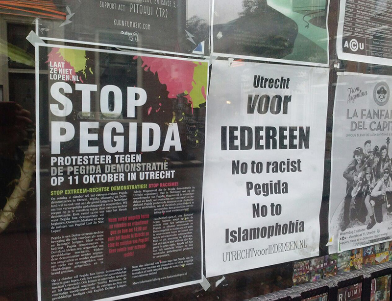 Pegida demonstreert zondag in Utrecht