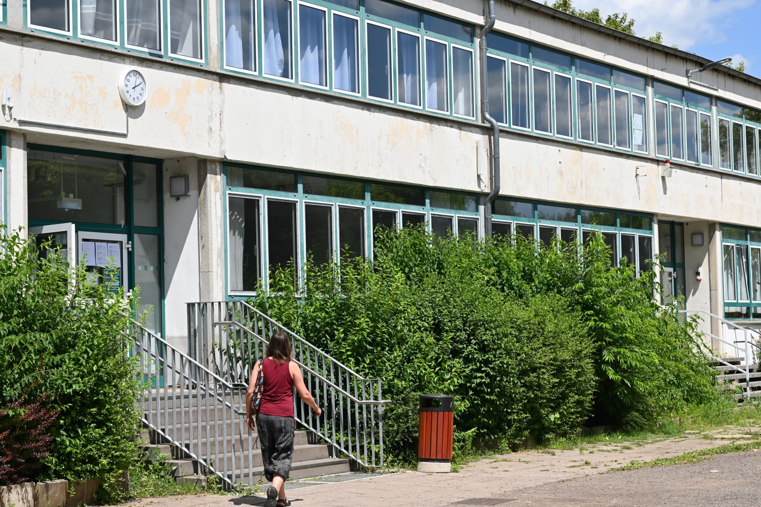 Saaleschule in Halle, juni 2026. Foto: Duitslandweb/Lynn Stroo