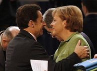 Merkel maakt zich volgens Carsten Brzeski bij andere Europese regeringsleiders als de Franse president Sarkozy niet populair met haar eigenzinnige aanpak van de recessie. Afb: Chesi, www.flickr.com