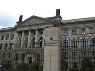 Het gebouw van de Bondsraad in Berlijn.