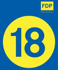 FDP-verkiezingsposter uit de campagne van 2002. Afbeelding: Wikipedia