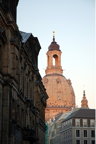 De Altstadt van Dresden met de Frauenkirche. Afbeelding: srmurphy, www.flickr.com