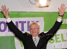 Groen wint, dreun voor CDU in Baden-Württemberg