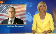 Het Duitse ZDF-journaal doet verslag van de Amerikaanse kritiek op Rusland. Afbeelding: www.youtube.com