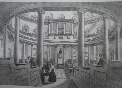 De Paulskirche in 1848. Afb.: DIA