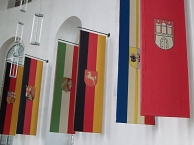 De vlaggen van de verschillende deelstaten. Afb.: DIA