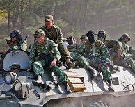 Russische soldaten in Georgië. Afb: Antonis SHEN, www.flickr.com