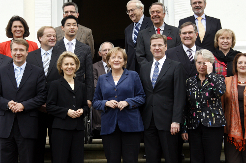 De ministers van Merkel II Duitsland Instituut